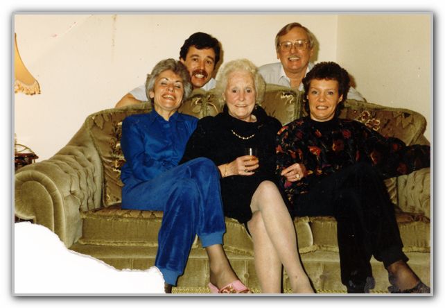 Aunty Lilly with Family